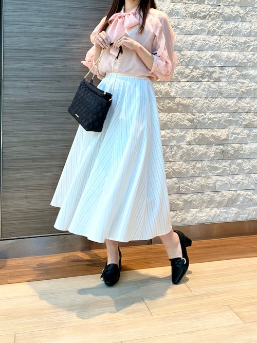 2026春夏新作 ストライプフレアスカート（スカート）｜MISCH MASCH