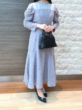 「MISCH MASCH（ミッシュマッシュ）のアイテム」を使った、エスパル仙台店さん（骨格ストレート・レディース・150cm）の冬コーディネート