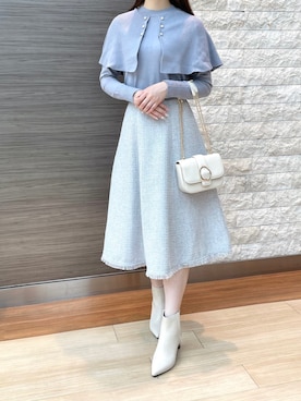 「MISCH MASCH（ミッシュマッシュ）のアイテム」を使った、エスパル仙台店さん（骨格ウェーブ・レディース・164cm）の秋コーディネート