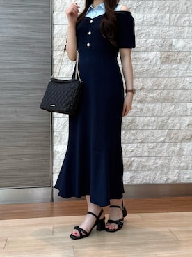 「MISCH MASCH（ミッシュマッシュ）のアイテム」を使った、エスパル仙台店さん（骨格ウェーブ・レディース・153cm）の夏コーディネート