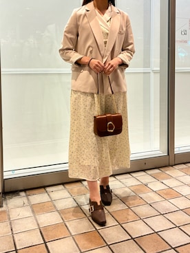 エスパル仙台店さん（レディース・160cm）の冬コーディネート