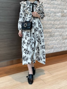「MISCH MASCH（ミッシュマッシュ）のアイテム」を使った、エスパル仙台店さん（骨格ウェーブ・レディース・152cm）の秋コーディネート