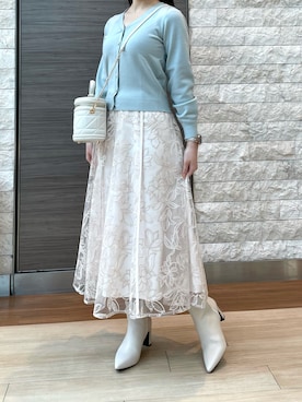 「MISCH MASCH（ミッシュマッシュ）のアイテム」を使った、エスパル仙台店さん（骨格ウェーブ・レディース・152cm）の冬コーディネート