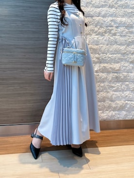 「MISCH MASCH（ミッシュマッシュ）のアイテム」を使った、エスパル仙台店さん（骨格ウェーブ・レディース・153cm）の春コーディネート