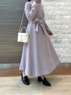 「MISCH MASCH（ミッシュマッシュ）のアイテム（その他アウター）」を使った、エスパル仙台店さん（レディース・152cm）の秋コーディネート