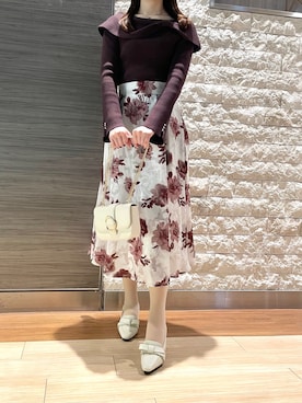 「MISCH MASCH（ミッシュマッシュ）のアイテム」を使った、エスパル仙台店さん（レディース・165cm）の冬コーディネート