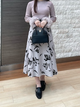 「MISCH MASCH（ミッシュマッシュ）のアイテム」を使った、エスパル仙台店さん（骨格ウェーブ・レディース・152cm）の秋コーディネート