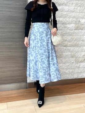 「MISCH MASCH（ミッシュマッシュ）のアイテム」を使った、エスパル仙台店さん（骨格ウェーブ・レディース・165cm）の冬コーディネート