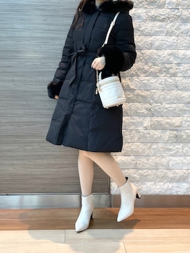 「MISCH MASCH（ミッシュマッシュ）のアイテム（ジャケット/アウター）」を使った、エスパル仙台店さん（レディース・165cm）の秋コーディネート