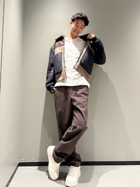 キヨカワさん(メンズ・180cm)の秋コーディネート