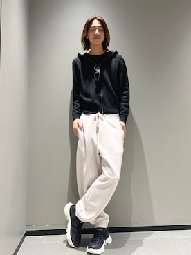 「アイテム（カーディガン/ボレロ）」を使った、kiyoさん（メンズ・180cm）の冬コーディネート