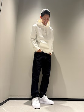 「ARMANI EXCHANGE（アルマーニエクスチェンジ）のアイテム」を使った、きよっちさん（メンズ・180cm）の秋コーディネート