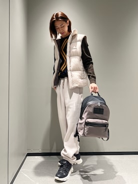 「アイテム（バックパック/リュック）」を使った、kiyoさん（メンズ・180cm・20代）の冬コーディネート