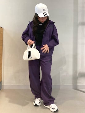 「アイテム（アクセサリー）」を使った、MYさん（レディース・153cm）の秋コーディネート