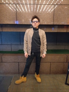 米喰津　原始さん（メンズ・165cm）の秋コーディネート