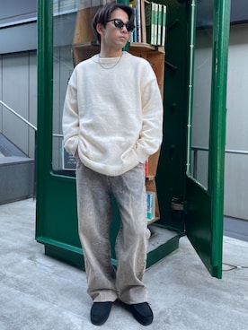 「クラークス」｜TEEMSTOREさん（メンズ・172cm）の秋コーディネート