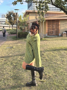 「カフェ巡り」｜mieuvelさん（レディース・164cm）の夏コーディネート