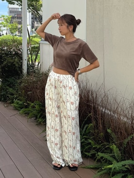 阿部いろはさん(レディース・148cm)の夏コーディネート