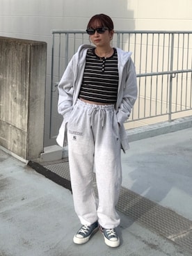 阿部いろはさん（レディース・148cm）の春コーディネート