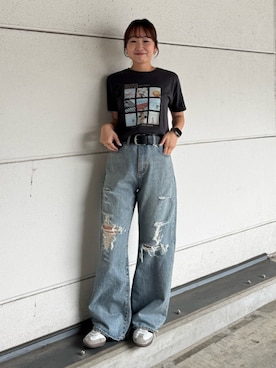 阿部いろはさん（レディース・148cm）の春コーディネート