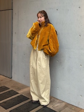 阿部いろはさん(レディース・148cm)の秋コーディネート