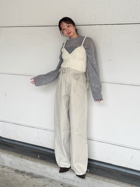 阿部いろはさん(レディース・148cm)の秋コーディネート