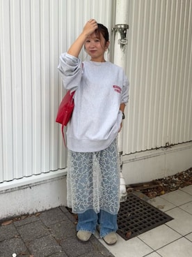 「Ungrid（アングリッド）のアイテム（ワンピース/ドレス）」を使った、阿部いろはさん（レディース・148cm）の秋コーディネート