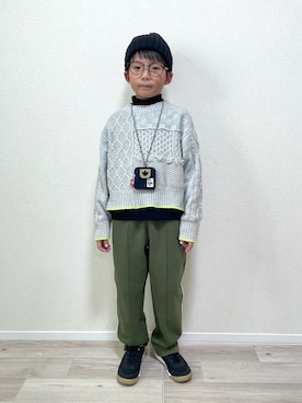 mocchirhさん（キッズ・128cm）の冬コーディネート
