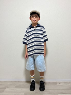 mocchirhさん(キッズ・132cm)の夏コーディネート