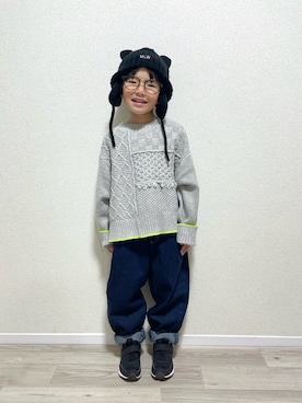mocchirhさん（キッズ・110cm）の冬コーディネート