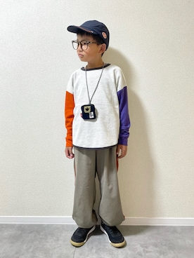 mocchirhさん（キッズ・127cm）の秋コーディネート