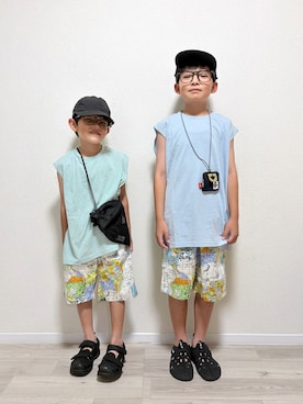 mocchirhさん(キッズ・110cm)の夏コーディネート