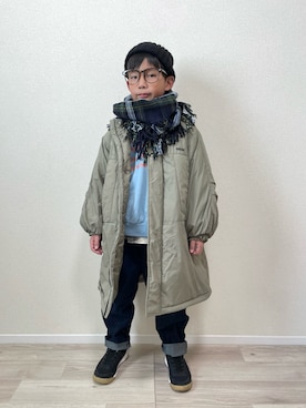 mocchirhさん(キッズ・128cm)の冬コーディネート