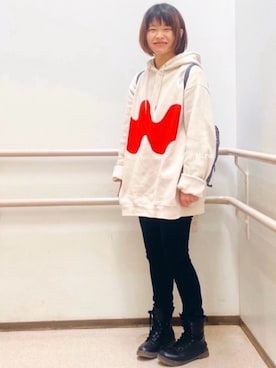 「marimekko（マリメッコ）のアイテム」を使った、Miraさん（レディース・155cm）の秋コーディネート