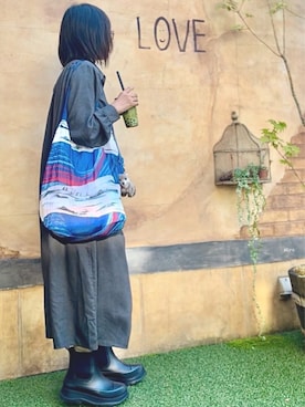 「アイテム（雑貨/ホビー）」を使った、Miraさん（レディース・155cm）の冬コーディネート