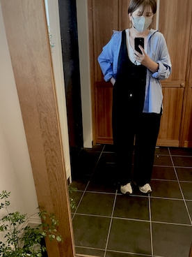 「select MOCA（セレクトモカ）のアイテム（オールインワン・サロペット）」を使った、creamayuiさん（レディース・163cm）の春コーディネート