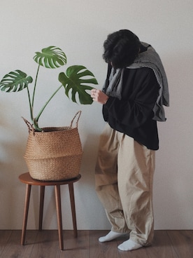 「GOOPiMADE」｜「アイテム（ジャケット/アウター）」を使った、Jさん（メンズ・174cm）の秋コーディネート