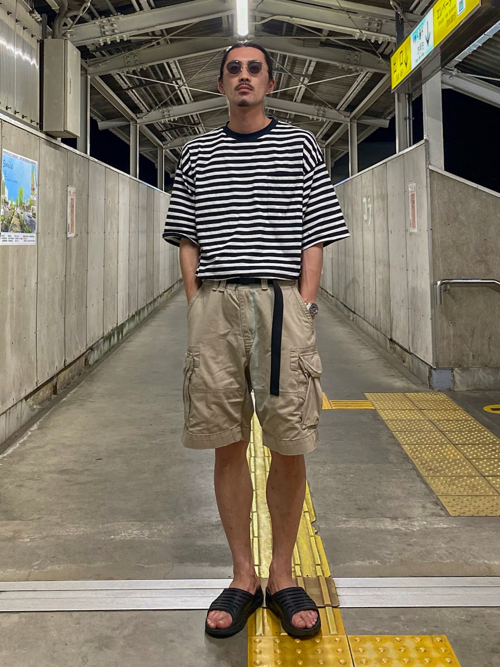 POLO RALPH LAURENのカーゴパンツを使った「ハーフパンツ」の人気