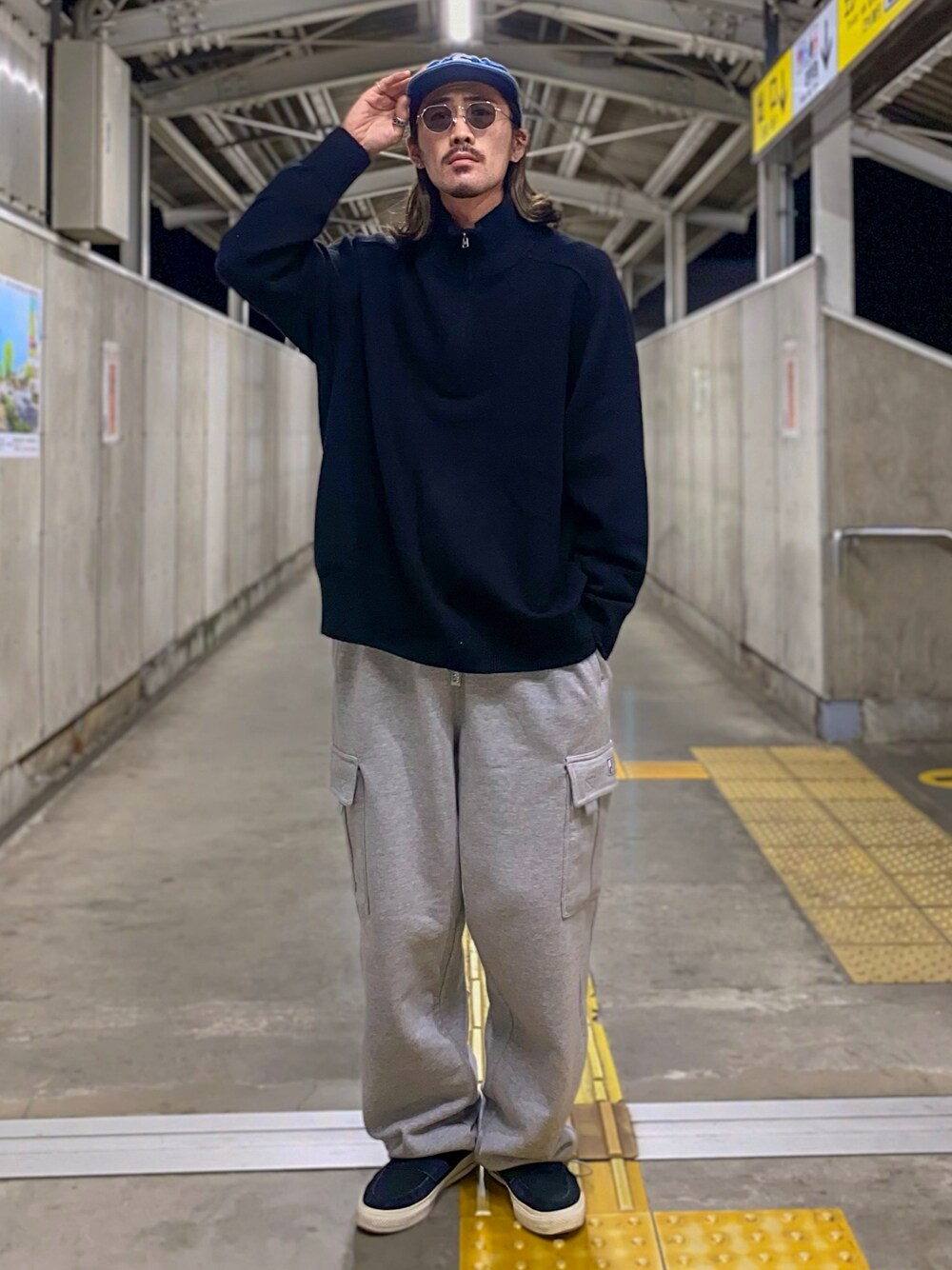 Supreme ハーフジップトレーナー 水色 Supreme Equipe Half Zip Sweatshirt Light Blue メンズ - SS24 - JP
