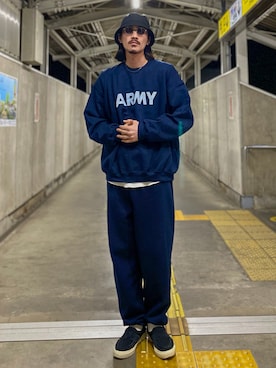 「CONVERSE（コンバース）のアイテム（ローファー）」を使った、matyyyさん（メンズ・184cm）の春コーディネート