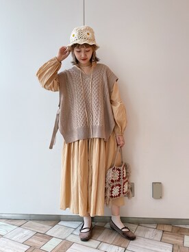 𝚗𝚊𝚋𝚎さんのコーディネート