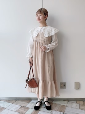 𝚗𝚊𝚋𝚎さん（レディース・162cm）の春コーディネート