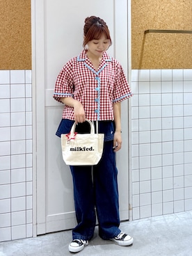 彩さん（レディース・156cm）の夏コーディネート