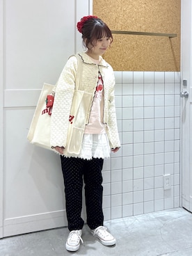 彩さん（レディース・155cm）の春コーディネート