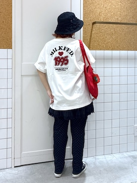 彩さん(レディース・156cm)の夏コーディネート