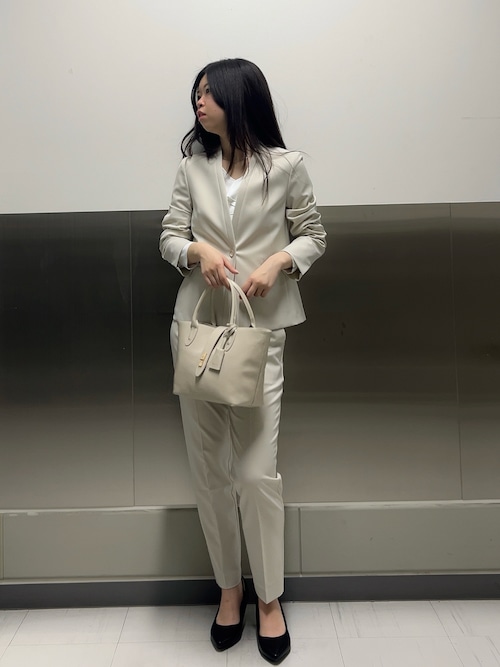 セットアップ　NOLLEY'S sophi ウォッシャブル　ジャケット　パンツ セットアップ NOLLEY'S sophi ウォッシャブル ジャケット パンツ