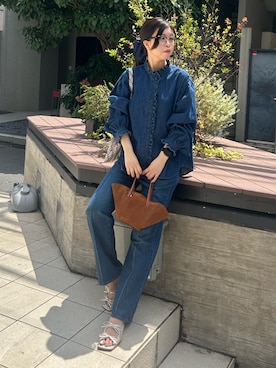 「初秋コーデ」｜Segawaさん（レディース・162cm）の夏コーディネート