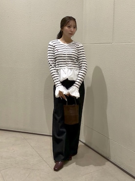 HINANO KANBARAさん(レディース・152cm)の秋コーディネート