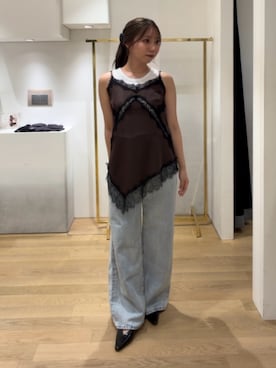 HINANO KANBARAさん(レディース・152cm)の春コーディネート