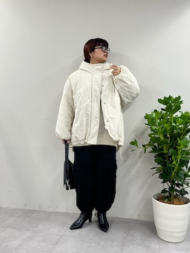 「アイテム（ブルゾン）」を使った、kana18sさん（レディース・158cm・30代）の秋コーディネート